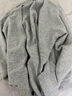 优衣库男装女装柔软绵羊毛V领针织开衫/毛衣毛衫外套478547 04 烟灰色 M /170/92A 实拍图