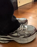 骆驼（CAMEL）老爹鞋男款银月舒适厚底增高休闲鞋 L24A283742AM 灰/枪/黑 38  实拍图