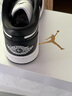 耐克NIKE男女休闲鞋AJ1 圣诞节礼物 运动鞋DC0774-101黑白39 实拍图