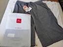 浪莎睡裤男夏季纯棉宽松舒适家居五分裤薄款大码短裤男士休闲裤 【纯棉】深灰色 185/XXXL 实拍图