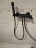 四季沐歌（MICOE）淋浴花洒套装 增压淋浴器枪灰简易恒温方管淋浴花洒全套 实拍图