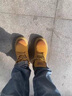 H8马丁靴男2025新款情侣女真皮户外登山鞋高帮工装鞋子英伦风大黄靴 K-大黄靴【二层牛皮】 42 男码 实拍图