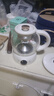 美的（Midea）煮茶器煮茶壶花茶壶 养生壶迷你恒温电热水壶蒸茶器喷淋式316L不锈钢烧水壶黑茶茶具1升YSTM-Z11 实拍图