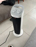 格力（GREE）取暖器家用暖风机立式节能电暖器定时速热升温电暖气片客厅卧室摇头热风机轻音低噪移动取暖脚神器 【即开即热 广域送暖风】白色NTFH-X6020 实拍图
