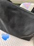 裘真圣诞礼物【明星推荐】经典hobo包植鞣牛皮腋下通勤休闲饺子女包 黑色-大号 小包/大包 实拍图