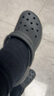 卡骆驰（crocs）经典云朵Clog女沙滩洞洞鞋凉拖鞋206750 206750-001 39 （39-40） 实拍图
