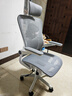 南皇人体工学椅护腰人工力学座椅镂空电脑透气办公室电竞网面椅子宿舍 4向腰托镂空白-4级气杆-360°平转扶手-35°逍遥 120-155度(含) 可旋转可升降扶手 -尼龙脚 实拍图