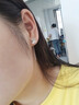 BJYLS999足银蝴蝶耳线女养耳洞2025新款纯银耳环小众流苏耳钉耳饰礼物 【999足银】蝴蝶耳线（单只） 实拍图