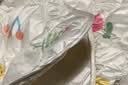 戴维贝拉（DAVE＆BELLA）儿童背心女童羽绒马甲保暖小童羽绒服宝宝坎肩秋冬新款童装 米色【DB4223466-A】 120 cm（建议身高110-120cm） 实拍图