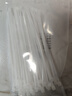 【国标足数】尼龙扎带3*100型白色易拉捆绑带塑料扎带束线带自锁 专享价国标2.5*100【50条】 实拍图