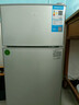 奥克斯小冰箱家用小型迷你冷藏冷冻两用出租房宿舍用节能省电寝室办公室电冰箱 【全国联保】42A156D银【节能省电】 实拍图