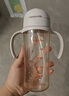 贝亲（Pigeon）自然成长翻盖直饮吸管 大童奶瓶330ml 经典款 18月+  AA278 实拍图
