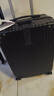 梵地亚行李箱男小型拉杆箱飞机可登机箱20英寸旅行箱包密码箱女皮箱子黑 实拍图