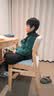 优衣库童装男童女童摇粒绒拉链茄克长袖外套夹克480184 55 青绿色 140 实拍图