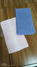 金号毛巾 柔软强吸水洗脸巾居家A类纯棉毛巾 2条装 蓝色/红色 实拍图