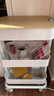 宜家（IKEA）拉斯克家居小推车三层置物架移动茶水桌客厅咖啡桌厨房储物收纳架 【升级款】白色带盖小号 28*38*61cm 实拍图