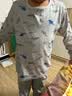 浪莎儿童保暖内衣套装纯棉男童秋衣秋裤中大童男孩睡衣家居服160 实拍图