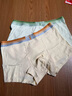 猫人【超柔高品质婴儿棉】桑蚕丝裆男士内裤男纯棉平角裤男生四角短裤 实拍图