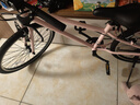 京东京造行云儿童自行车京东自营8-12-15岁山地自行车学生男女24寸落樱粉 实拍图