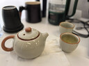 黄汝窑茶壶陶瓷单壶功夫茶具一人用西施壶泡茶家用送礼 黄汝【西施壶】+4杯 实拍图