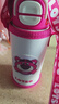 迪士尼保温杯儿童带吸管双饮水杯316不锈钢男女小学生大容量 6296草莓熊 实拍图