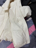 坦博尔羽绒服女短款可拆卸帽时尚大廓形秋冬外套厚530368D馥芮奶白155 实拍图