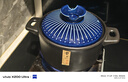 美厨（MAXCOOK）陶瓷煲砂锅 汤锅炖锅养生煲 手工彩釉耐干烧 3.2L蓝MCTC3309 实拍图