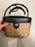 COACH蔻驰女包奢侈品大牌轻奢女士小号手提包盒子包七夕情人节礼物 【保税仓】CBQ35IMQRX 实拍图