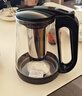 天喜（TIANXI）玻璃泡茶壶茶水分离耐高温加厚泡茶壶功夫茶壶家用泡茶壶2200ml 实拍图
