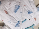 童泰新生婴儿衣服连体衣夹棉秋冬季0-6月初生宝宝纯棉加厚哈衣爬服 蓝色云朵 66cm (建议3-6个月身高60-68cm) 实拍图