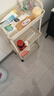 金隆兴婴儿用品小推车置物架多层浴室厨房落地蔬菜零食可移动收纳架 3层 实拍图