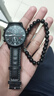 2件套 男士手表加手链饰品男士腕表套装时尚运动 白盘手表+手链（2件套） 实拍图