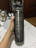 锐虎吸管杯灭火器创意造型水杯男士大容量保冷保冰男学生316L运动杯子 [双杯盖]摩天灰592ml 内胆316L不锈钢 实拍图