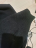 恒源祥100%纯羊毛绒衫男高领毛衣冬季加厚保暖衣服羊毛针织衫打底衫男装 7830【半高 领黑色】纯全100羊 2XL 180【体重150-165斤】 实拍图