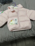 巴拉巴拉童装儿童羽绒服宝宝男女童2025冬装新款婴儿外套保暖上衣泡芙羽绒 实拍图