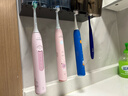 飞利浦（PHILIPS）【肖战推荐】电动牙刷钻石3系 生日圣诞礼物 情侣送男生/女友 微泡水流 HX5171/04淡粉色 国家补贴 实拍图