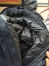 罗蒙（ROMON）鹅绒羽绒服男中长款加厚保暖可拆连帽冬季外套男Q26藏青色190 实拍图
