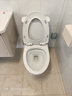 惠达（HUIDA）脲醛抗菌抽水马桶家用大冲力节水虹吸式坐便器白天鹅HDC6360NA 实拍图