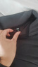 优衣库男装柔滑弹力摇粒绒半拉链套头衫/长袖25秋冬新款481184 08 深灰色 M /170/92A 实拍图