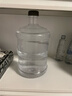 拜杰纯净水桶 食品级PC材质定制防滚水桶饮水机桶 矿泉水桶装水带刻度 黑色7.5L 实拍图