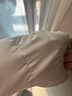 ubras无尺码轻薄透气华夫格吊带细肩带不闷汗内衣女文胸罩无钢圈 【文胸】白色 均码 背勾款-(100-130斤) 实拍图