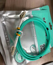 山泽 光纤跳线 LC-LC万兆多模双芯OM3-300 工程级光纤尾纤 阻燃低烟无卤 机房光纤线网线 1米G3-LCLC01 实拍图