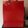 四万公里（40000KM）牛皮纸袋红色十个装中秋礼物包装袋穿绳商务会议伴手礼手提袋茶叶手提袋纸袋 实拍图