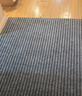 柏能条纹入户地垫门口地毯入户门脚垫进户门口地垫可裁剪120x180cm灰 实拍图