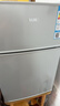 奥克斯（AUX）家用双门迷你小型冰箱 冷藏冷冻保鲜小冰箱 宿舍租房节能电冰箱 【国家补贴】BCD-30K118 基础款 银色 实拍图