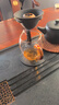矿石无孔茶漏一体公道杯咖啡过滤器漏斗茶具配件陶瓷茶滤泡茶专用 铁架+无孔茶漏套装 实拍图