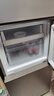 海尔（Haier）「真省电」251L三门小冰箱黑金净化一级能效风冷无霜星辉银BCD-251WGHC3E7WV(银)国家补贴 实拍图