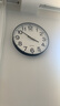 康巴丝（Compas）挂钟客厅静音走时教室大尺寸石英钟表挂墙时钟 3439A 黑色 41cm 实拍图
