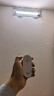 欣朵智能遥控LED长条壁灯床头灯卧室客厅走廊直插式免布线超亮贴墙灯 遥控款（20W）-三色切换 实拍图