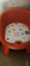 日康（rikang）宝宝餐椅 叫叫椅婴儿学坐椅多功能儿童吃饭餐桌 RK-X2009-2 橙色 实拍图